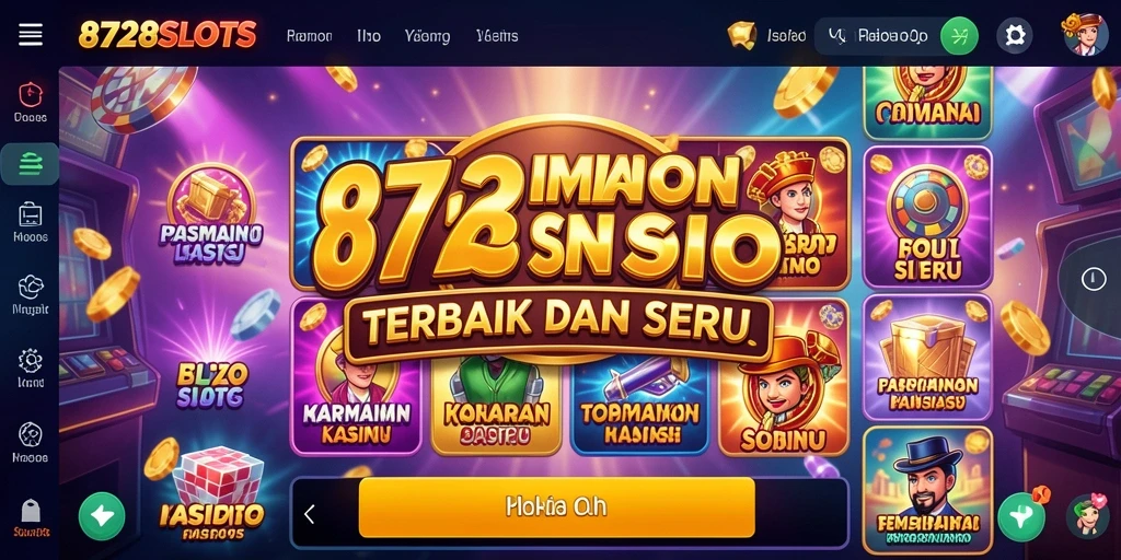 Tampilan gameplay slot yang mengasyikkan di 8728SLOTS.