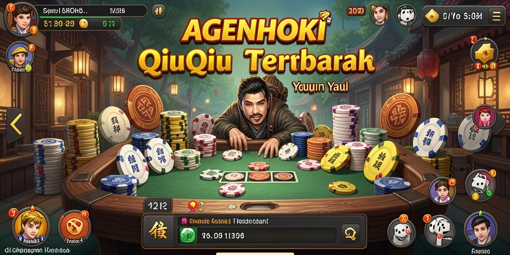 Tampilan gameplay QiuQiu yang seru dan menantang dari AGENHOKI.