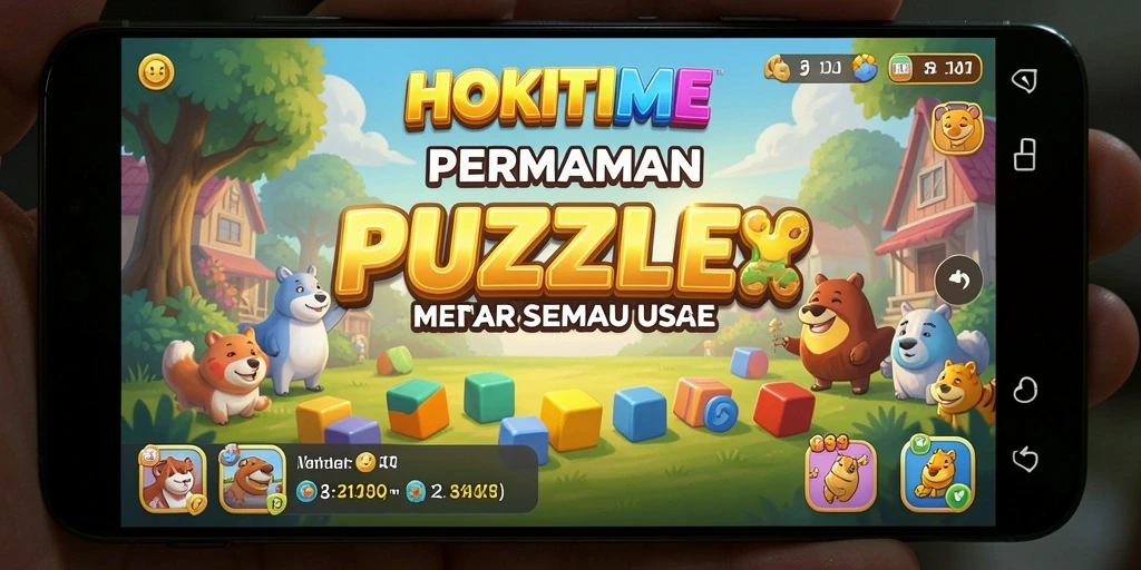 Tampilan gameplay HOKITIME yang menantang dan menarik.