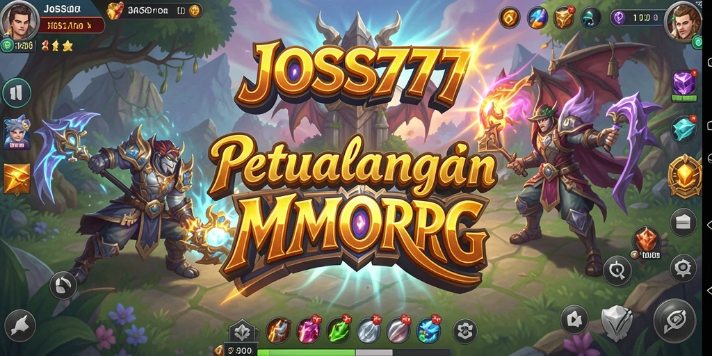 Tangkapan layar gameplay menampilkan petualangan seru di dunia MMORPG.
