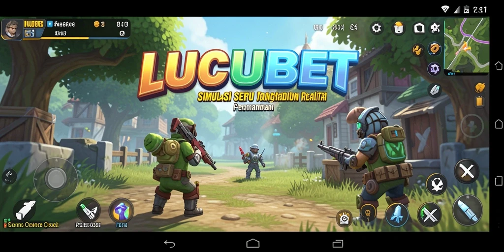 Tampilan gameplay LUCUBET yang menarik dan interaktif.