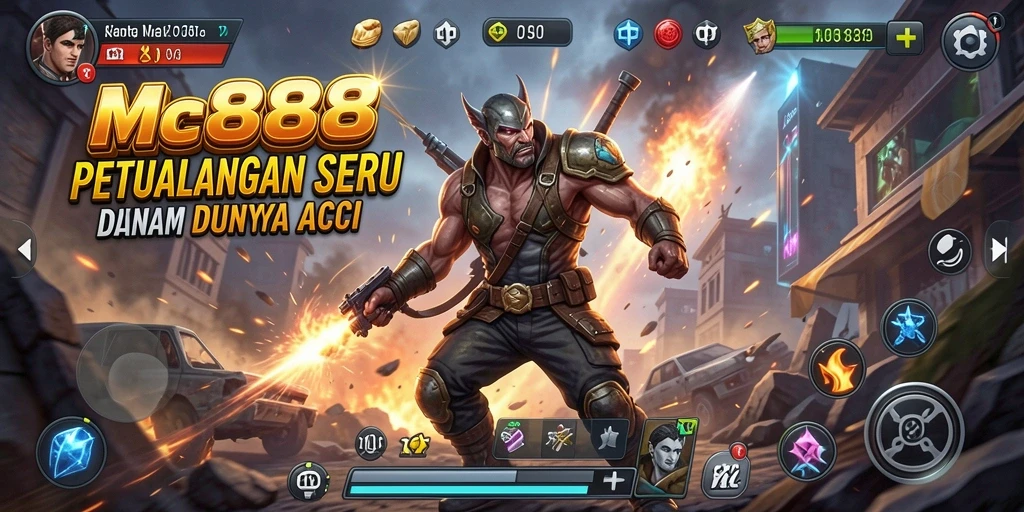 Screenshot menampilkan gameplay seru dan aksi penuh ketegangan.