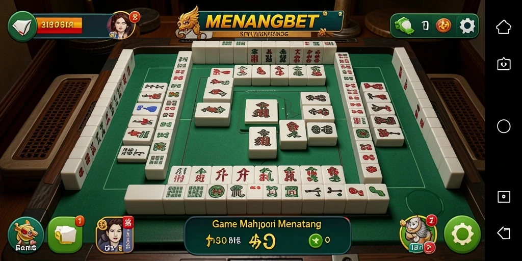 Screenshot menampilkan gameplay Mahjong yang seru dan menantang.