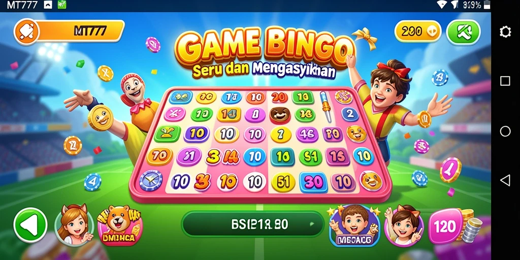Screenshot gameplay MT777 menampilkan pengalaman Bingo yang seru dan interaktif.