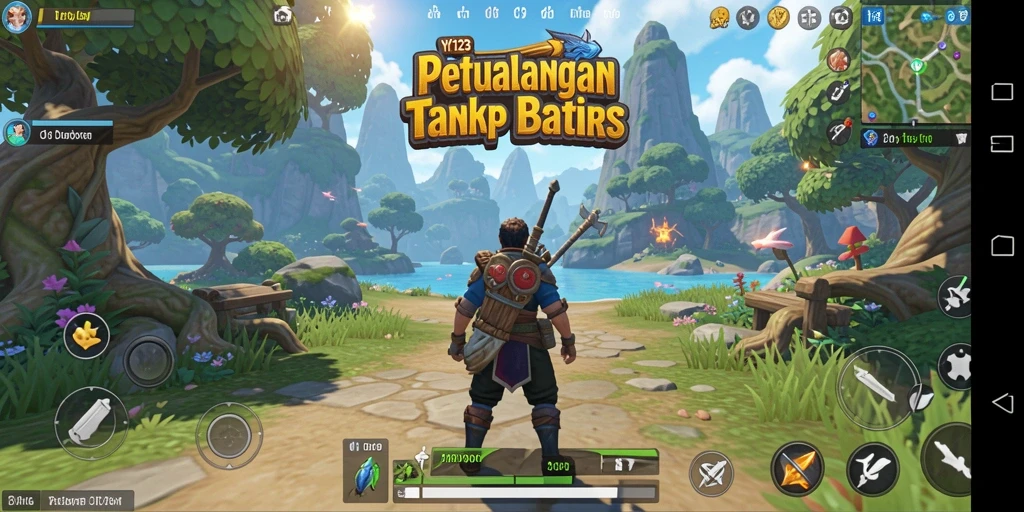 Gameplay menakjubkan di dunia terbuka yang luas dan interaktif.